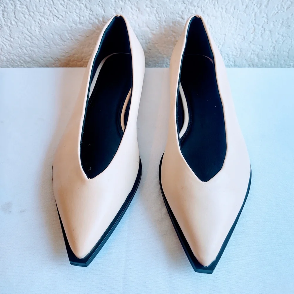 ASOS Pink Flats Size 9 - Picture 2 of 5